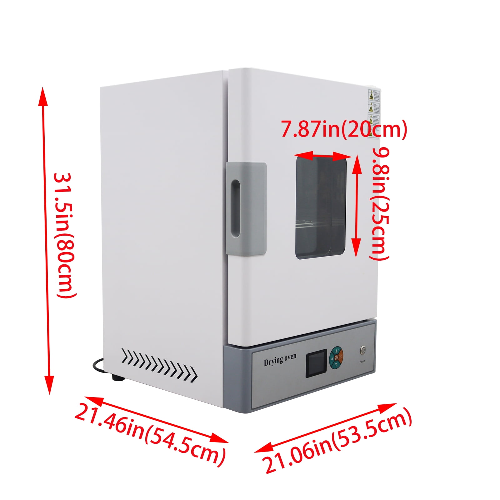 Forced Air Convection Lab Drying Sterilizing Oven 75L Digital Hot Air Oven