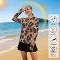 thumbnail image 5 of FORMRS Womens Long Sleeve Shirts UPF 50+ Sun Protection Quick Dry Fishing Hiking Tops, Size S-2XL, Leopard Pattern, 5 of 8