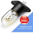 thumbnail image 2 of Bombilla de microondas T170 Base 230V 20W Bombilla de luz de microondas para lámpara de horno de microondas universal Pera, blanco cálido ACTIVE Biensenido a ACTIVE, 2 of 5