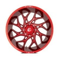 thumbnail image 3 of Fuel 1PC Cast Aluminum Rim D742 26X14 5X5.0 GL-RED-MIL -75MM, D74226407545, 3 of 3
