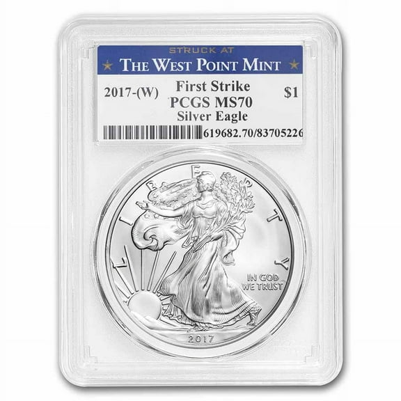 1 oz American Silver Eagle MS-70 PCGS (Random Year, FirstStrike®)