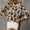 Multicolor, variant on AOOCHASLIY Sweaters Fall Clothes Womens Long Sleeved V-Neck Leopard Print Casual Fashion Pullover Sweater