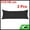 Black, variant on Unique Bargains Pillowcases 2 Pack Microfiber Body Pillow Covers White 20" x 54"