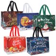 thumbnail image 2 of Bolsa de regalo de Navidad, Papá Noel, muñeco de nieve, bolsa de embalaje para regalo de dulces, 2024, decoración para el hogar, fiesta de Navidad, Navidad Noel 2025, Año Nuevo, 2 of 5