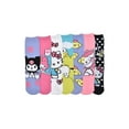 thumbnail image 2 of Sanrio Hello Kitty Womens 7-Pack Box Set Low Cut Cozy Socks, Shoe Size 4-10, 2 of 5