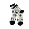 thumbnail image 4 of Yubnlvae Sheer Floral Tights - Transparent Stockings for Special Occasions & Cosplay (Party Hosiery), Women's Lace Mesh Crew Socks Transparent Nylon Summer Dress Socks 1-Pack, Green, One Size, 4 of 8