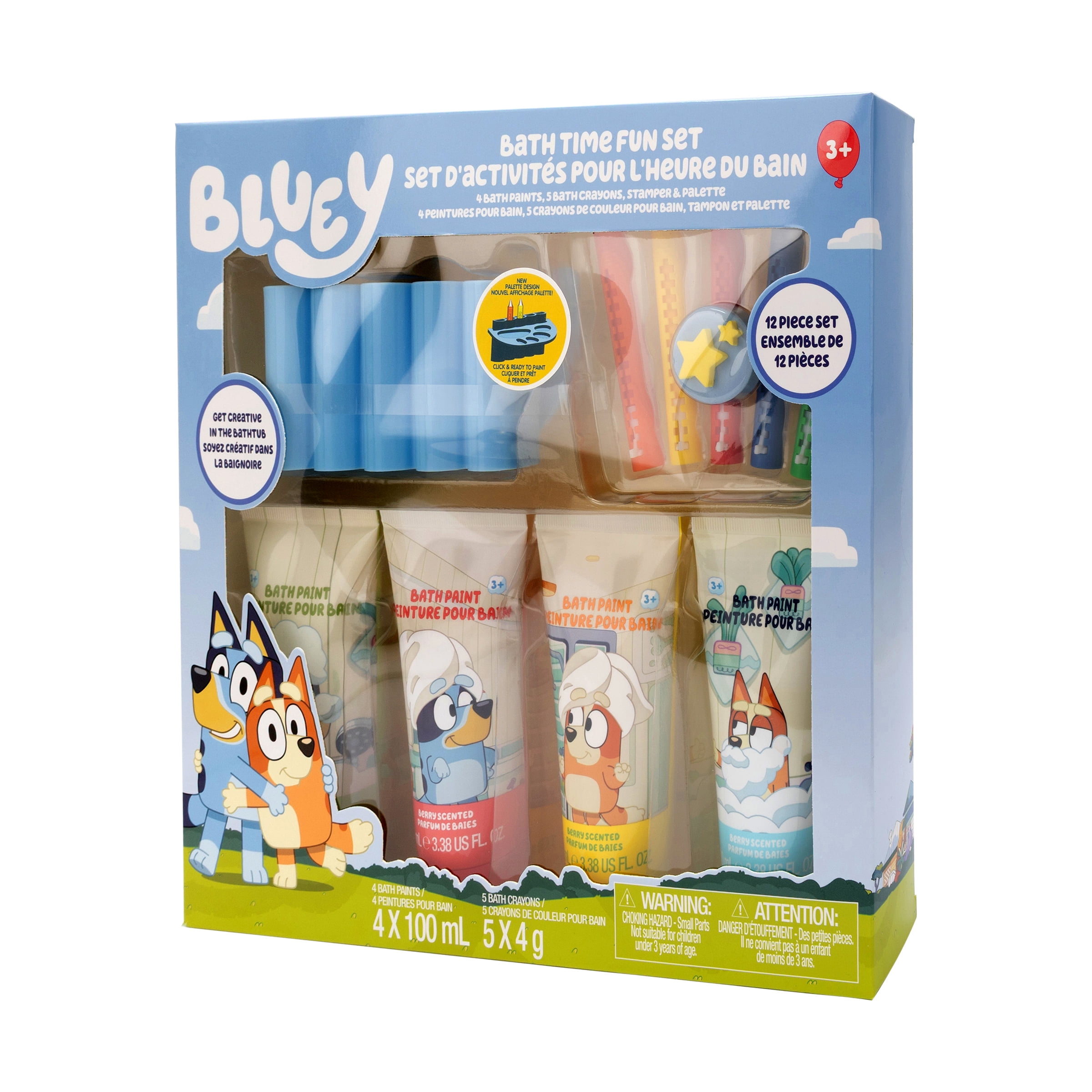 Bluey Bath Time Activity Set for Kids, Bluey Bath Time Activity Set