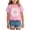 Pink, variant on Girls Tops Girl Shirts Outfits Summer Short Sleeve Tees Tops Orange,Size for 11-12 Years