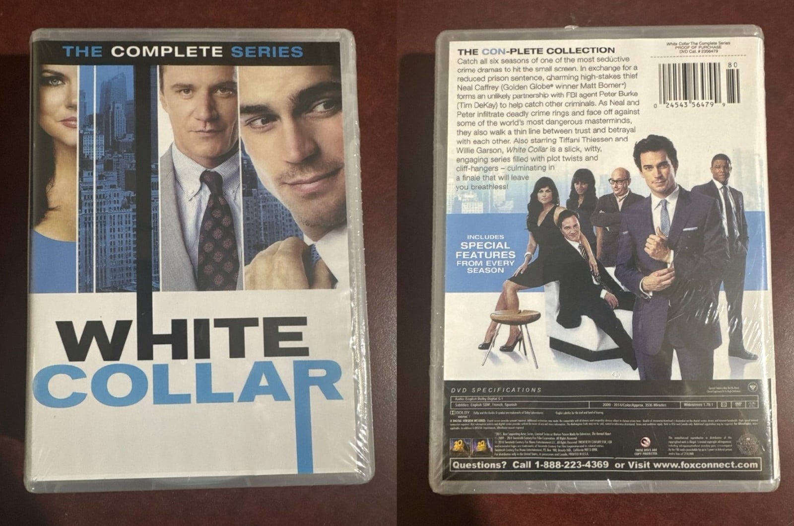 20th Century Studios, FOX White Collar The Complete Collection DVD
