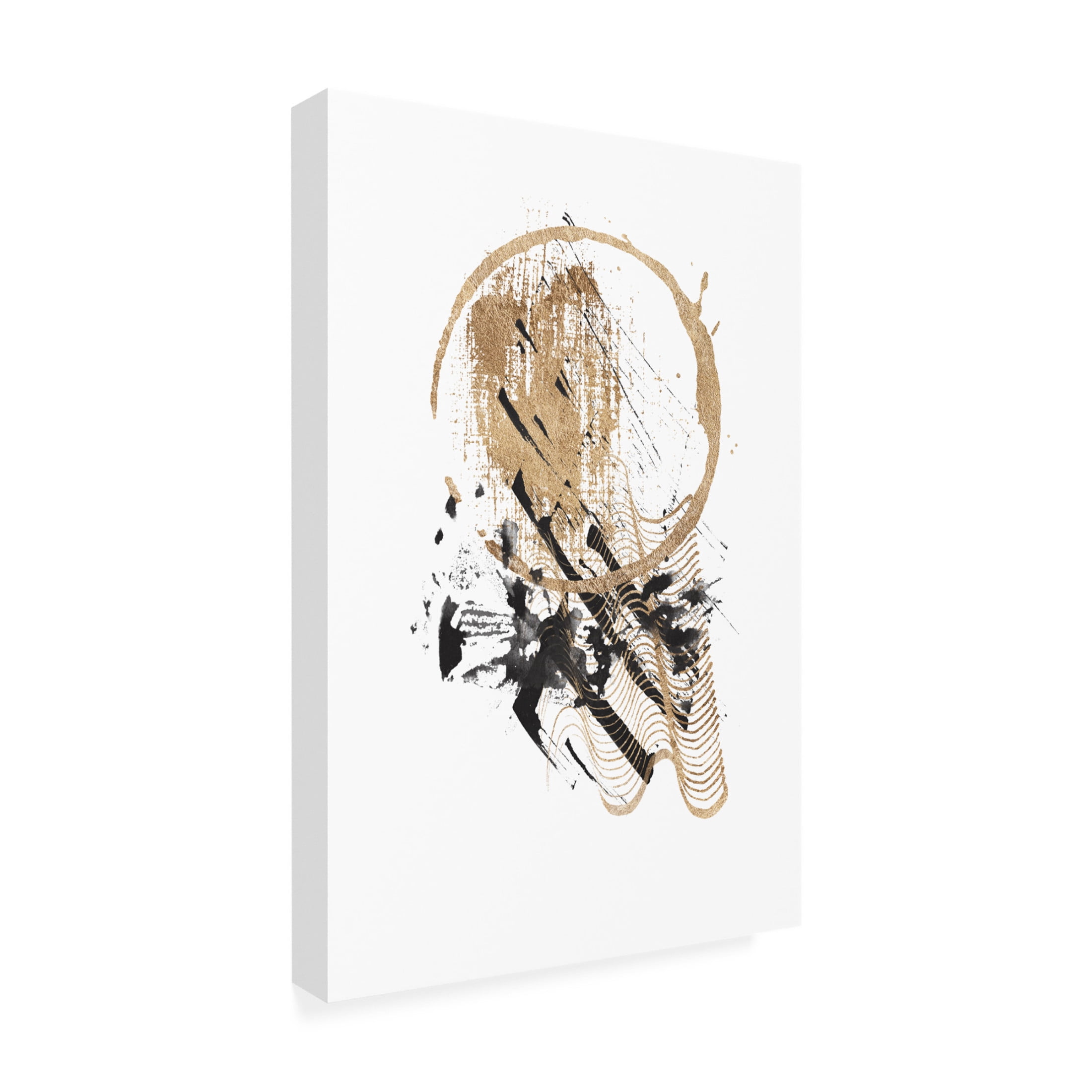 Trademark Fine Art Sally Ann Moss Chaos 2 Canvas Wall Art