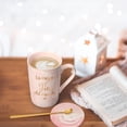 thumbnail image 4 of Gifts for Aunt - La Mejor Tia Del Mundo Mugs, Christmas Mothers Day Birthday Gifts for Aunt, Saying "I Love You" to Her, Futtumy 14 fl oz Pink Marble Coffee Mugs Ceramic Mug Tea Cup, 4 of 10