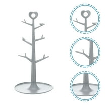 Mug Holder Coffee Mug Tree Holder, Tree Coffee Mug Hook Holder Tea Cup Coffee Mugs Storage Rack for Kitchen Bar Display, Grey
