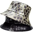 thumbnail image 6 of CoCopeaunts Women Men Bucket Hat Cotton Foldable Fisherman Hat Rhombus Stripes Sunscreen Cap Summer Outdoor Anti-Ultraviolet, 6 of 8