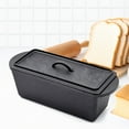 thumbnail image 5 of Qiyester Bread Pans Cast Iron Loaf Mold with Lid Handles Lame for Sourdough Homemade Baking Bread, 5 of 10