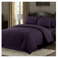 saney Liam Purple King Size Bed in a Bag Comforter Set 7 Pieces Coin