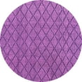 thumbnail image 1 of Ahgly Company Indoor Round Abstract Purple Modern Area Rugs, 5' Round, 1 of 4