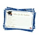 thumbnail image 2 of 16 tarjetas con consejos de graduación, mensajes para la temporada de graduación, decoraciones para fiestas. Azul, 2 of 9