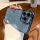 thumbnail image 2 of Funda azul con revestimiento cuadrado brillante para iPhone 14 13 Pro Max 11 12 Mini XR X XS Max 6 7 8 Plus SE 2020, funda transparente a prueba de golpes Tan Jianjun unisex, 2 of 2