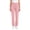 Pink, variant on Staron Women's Work Pants Loose Fit Elastic Waist Pocket Trousers Nursing Uniform Casual Full Length Pants, Pink XL