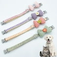thumbnail image 4 of Adjustable Pet Collar - Cartoon Bow Tie Collar with Lightweight Chic Checkered Design, 4 of 8