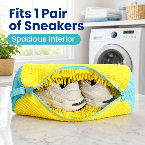 HDCX Sneakers Zipper Laundry Wash Bag