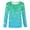 Light Green, variant on Suilloe Toddler Girls Shirts Gradient Long Sleeve Sequin Printed Round Neck Top Kids Girls Spring Summer Fasion Novelty Flash Shirts,5 -6 Years