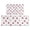 Pioneer Flower Floral-3, variant on Pioneer Flower Floral Print Pattern Kitchen Rugs Sets Of 2, Anti Fatigue Non Slip Washable Floor Mats for Kitchen Sink Laundry, 17X30 Inch 17X47 Inch