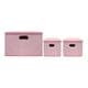thumbnail image 1 of Set De Cajas Home  Home Rosa 3 Piezas Almacenamiento, 1 of 3