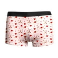 thumbnail image 4 of Men Valentine's Day Boxers Men Funny Novelty Heart Boxers, Valentines Gift for Men, 4 of 4