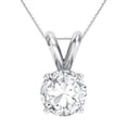 thumbnail image 5 of SEPARQI Dainty Minimalist Zircon 925 Sterling Silver Cubic Zirconia Pendant Necklace Jewelry For Lady For Women For All Jewelry Occasions For Casual Wear With White Gift Box, 5 of 9