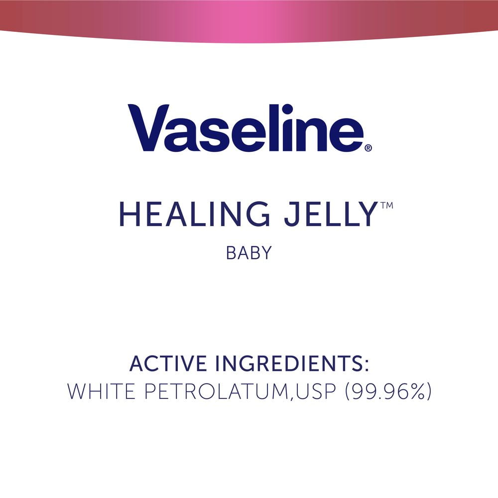 Vaseline Healing Jelly Baby, 13 oz, 4 Count