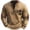 Brown, variant on Long Sleeve Shirts for Men Men's 3d Sweatshirt Digital Print Street Sports Fashion Trend Sweatshirt College French Tops Men Sweatshirts with Sayings on Back Pack Tunic Black XXL