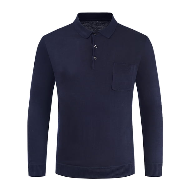 Otoño / invierno Nuevo estilo Color sólido Personalidad Tendencia Diario Casual Hombres Solapa Top Pompotops oipoqjl28194