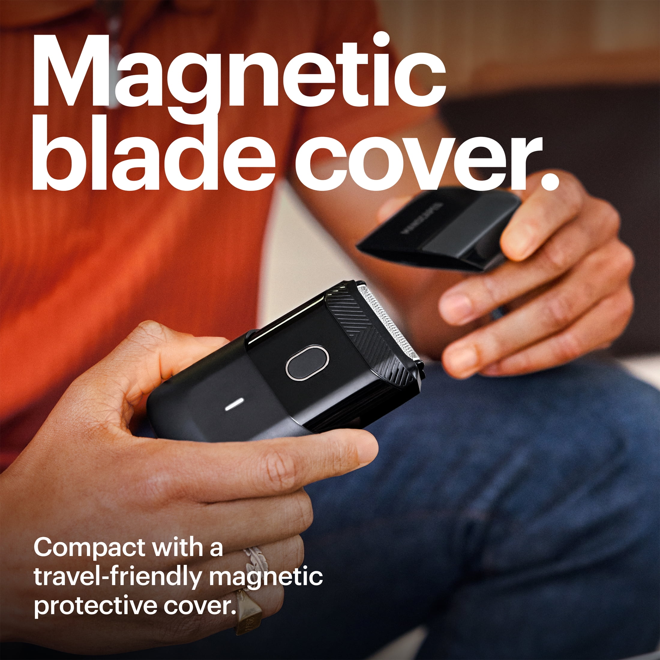 MANSCAPED The Handyman Compact Electric Foil Shaver – Travel Razor For Men