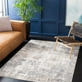 thumbnail image 2 of SAFAVIEH Shivan Janae Abstract Distressed Area Rug, Ivory/Grey, 5'1" x 7'6", 2 of 8