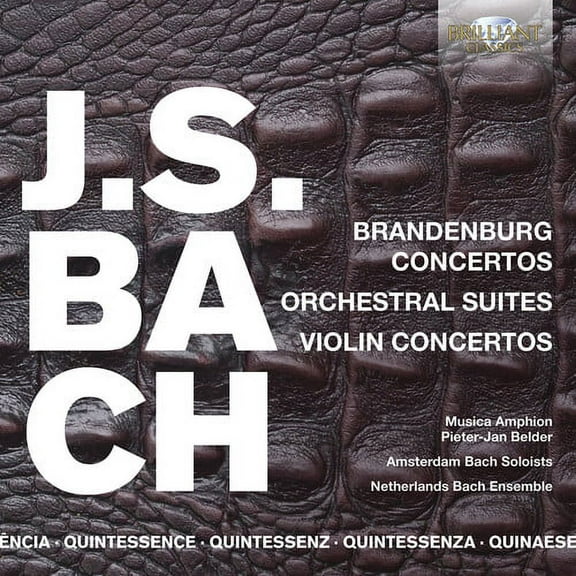 J.S. Bach - Quintessence J.S. Bach - Music & Performance - CD