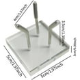 thumbnail image 4 of Generic Metal Arm Display Stand Rack Exhibition Mineral Ball Display Stand for Small Collector's Pieces Photo Props, Style E,Style A, 4 of 7