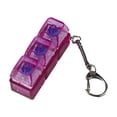 thumbnail image 1 of HUASHENG Bubble Base Four Button Clicky Mechanical Toy | Stim Toy Stress (Black Base Transparent Red Keycaps), 1 of 5