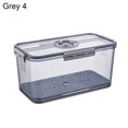thumbnail image 2 of Fridge Storage Box Transparent Easy to Clean PET Premium Clear Storage Organiser Bins for Housewife, 2 of 8