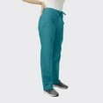 thumbnail image 4 of SPECTRUM UNIFORMS Unisex Scrub Pant, Ultrasoft Classic Scrub Pants Drawstring Waist Pant Ideal for Medical Professionals Pant Teal, 4 of 5