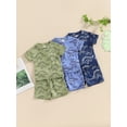 thumbnail image 3 of Suagox Baby Boy Summer Outfits Short Sleeve Dinosaur Print T-Shirt + Pocket Shorts Set Toddler Casual Clothes for 3-24 Months and 2-3 Years Old Baby, 3 of 10