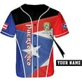 thumbnail image 2 of Lotusprinthandmade Personalized Name & Number Sports Puerto Rico Baseball Jersey XS-5XL Multicolor, 2 of 5