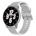 thumbnail image 1 of Reloj inteligente redondo para hombre y mujer, accesorio de pulsera resistente al agua con control de la presión arterial, compatible con Android e IOS, 2023, 1 of 4