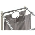 thumbnail image 7 of TRINITY BASICS® 2-Bag White Laundry Cart - Champagne Poles, 7 of 7