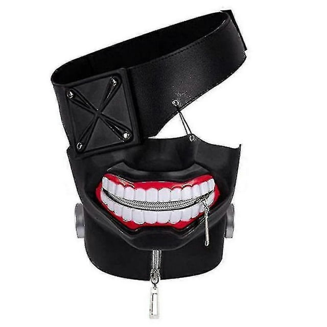 Anime Tokyo Ghoul Mask Ken Kaneki Hood Mask Halloween 3d Rubber Cosplay Prop