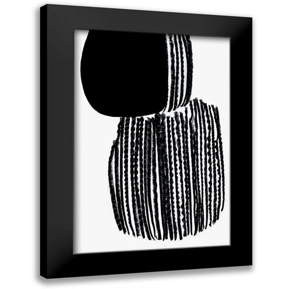 PI Studio 11x14 Black Modern Framed Museum Art Print Titled - Potato Strings