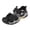 Black, variant on Men's Closed Toe Hiking Sandals Quick Dry Water Shoes with Non-Slip Cushion Sole Breathable Outdoor Fisherman Sandals for Beach Trekking Walking Travel Camping