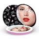thumbnail image 1 of Impressions Vanity Hello Kitty The Favourites Espejo compacto con luz Espejo de maquillaje de viaje lindo de doble cara con botón de aumento suave al tacto y brillo ajustable, 1 of 5