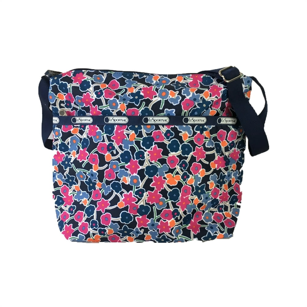 LeSportsac Small Cleo Crossbody Bag, Delightful Navy