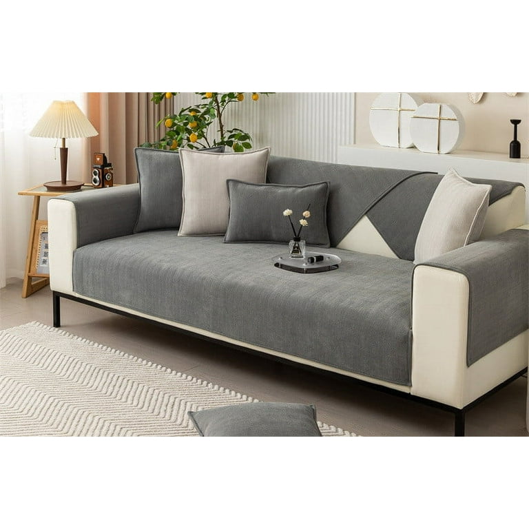 4 COLORS / Sofa Cover Couch Gray Protector Throw For Couches Washable –  Classic Modern Fabrics